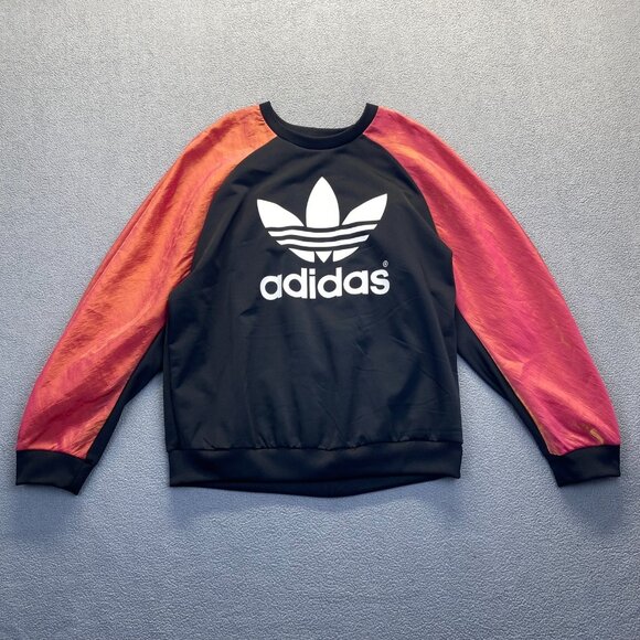 Adidas Originals Rita Ora Space Shifter Iridescent Holographic Crew Neck Size M - Picture 12 of 12